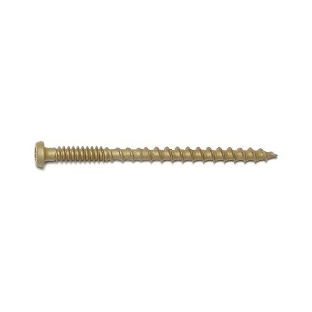Saberdrive Deck Screw, #10 x 3 in, Steel, Pan Head, Torx Drive, 1500 PK 09685